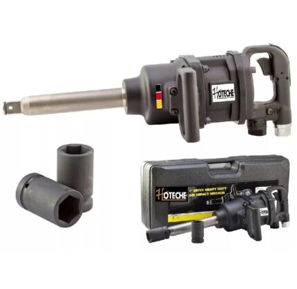Llave de impacto neumática 1'' para camión profesional con valija Hoteche A830110